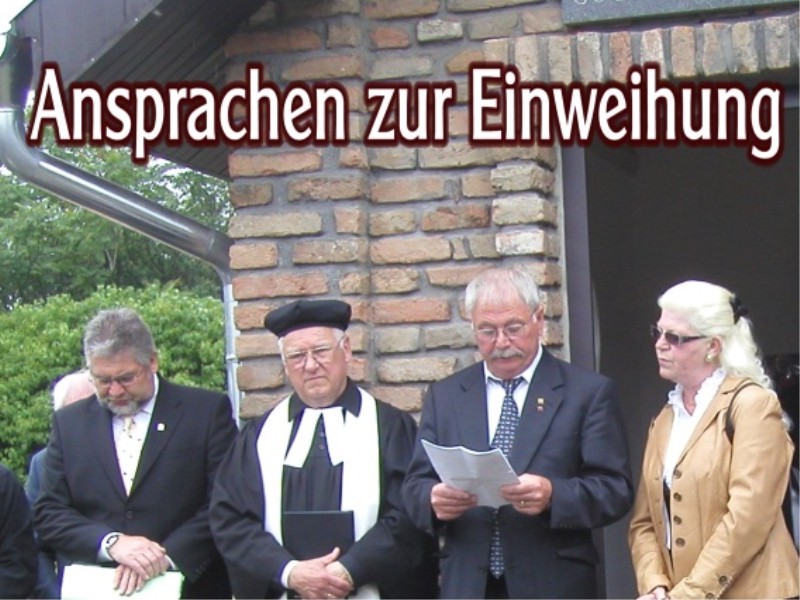 Gru�- und Dankesworte von Peter Zimmermann