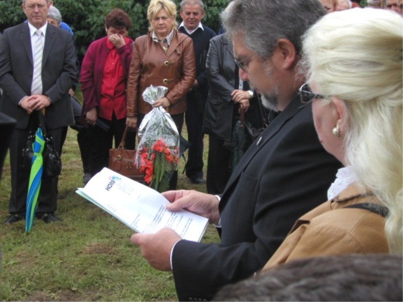 Brief von Herrn Rosenberger, Oberb�rgermeister in Horb