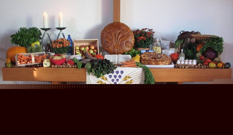 Erntedankaltar - EMK - Kirchentellinsfurt