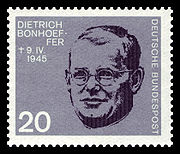 Briefmarke zum Gedenken des Hitleratentas
