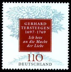 Gedenkbriefmarke fr Tersteegen