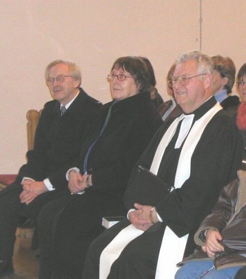 Abschiedsgottesdienst - Pfr.i.R.Roller und Frau, Pfarrer Stehle