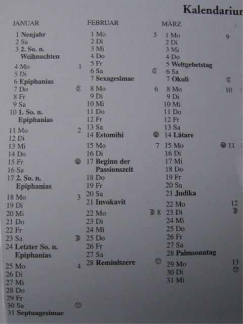 Monate: Janura - Februar - M�rz 2010