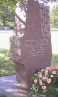 Unser Gedenkstein in Ossweil