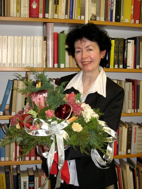 Frau Moyem - Dienstjubil�um