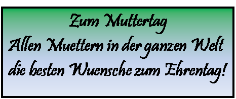 Muttertag