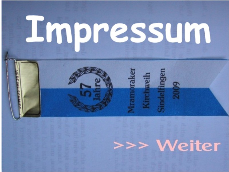 Informationen zum Impressum