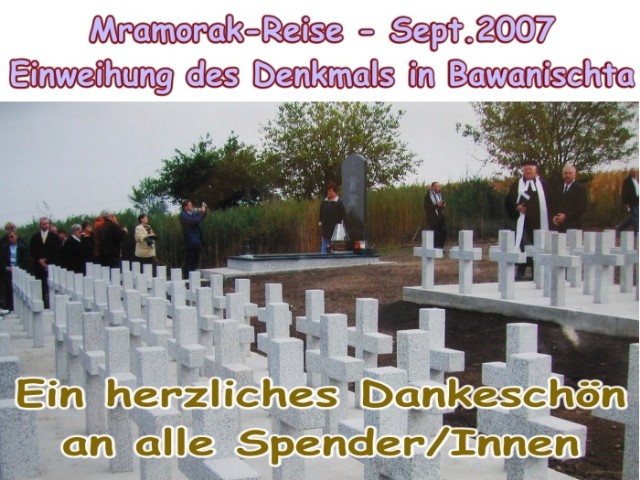 Kurzinformation zum Denkmal in Bawanischte