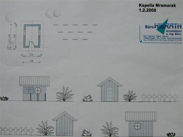 Kapelle - Planskizze